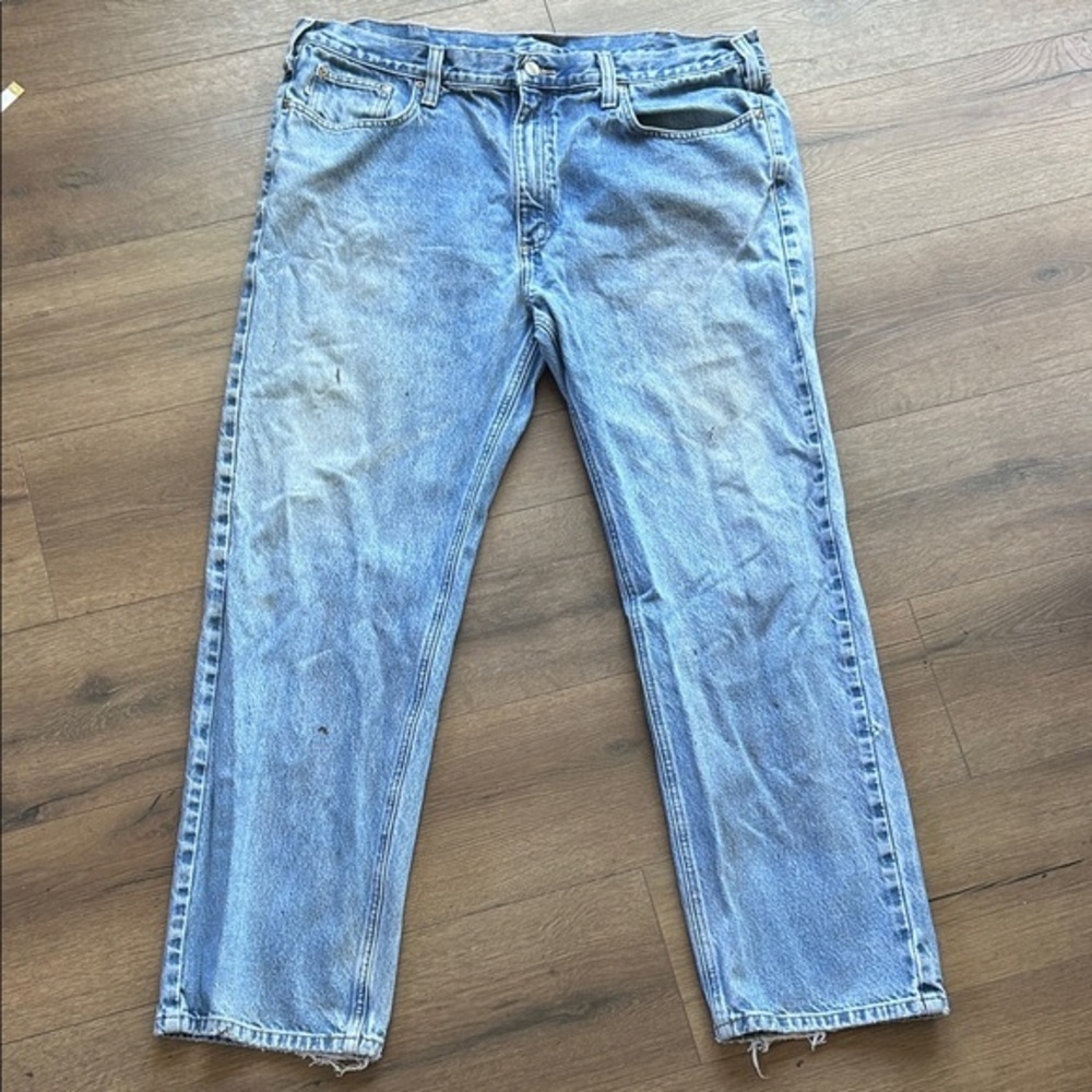Carhartt vintage Straight Light Blue Men's Jeans ! 40x32 - Picture 1 of 12